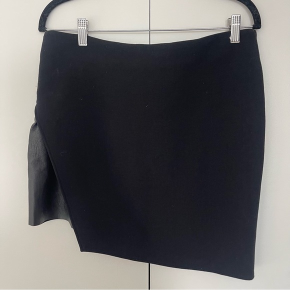 Helmut Lang Asymmetrical Mini Skirt - Picture 9 of 9